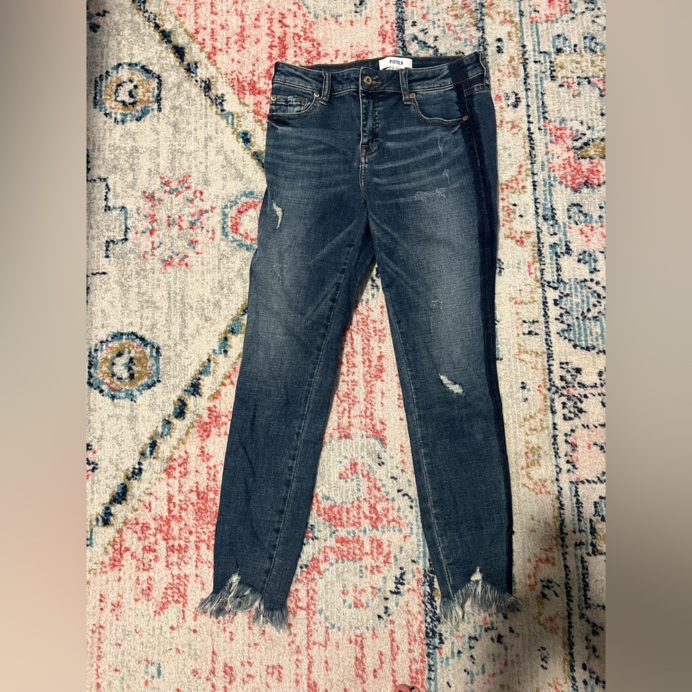 Size 27 Pistola , dark wash jeans